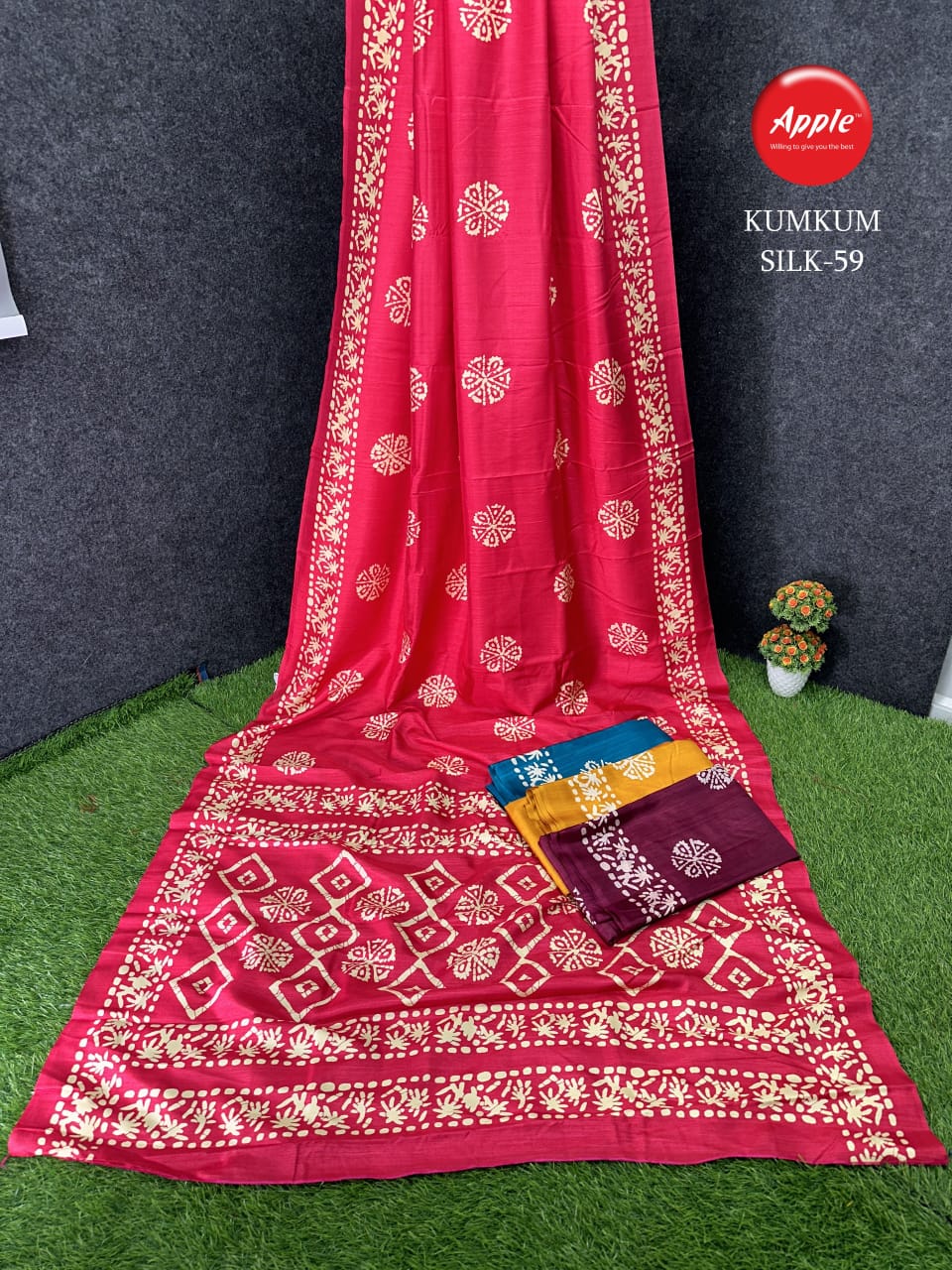 Kumran Silk 59 By Apple Printed Designer Non Catalog Sarees Wholesale Price In Surat